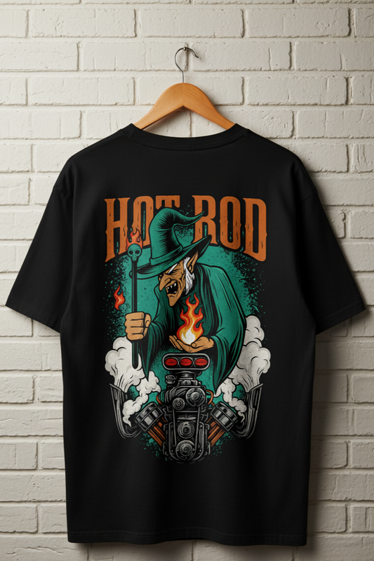 The Hot Rod Witch Oversized Tee