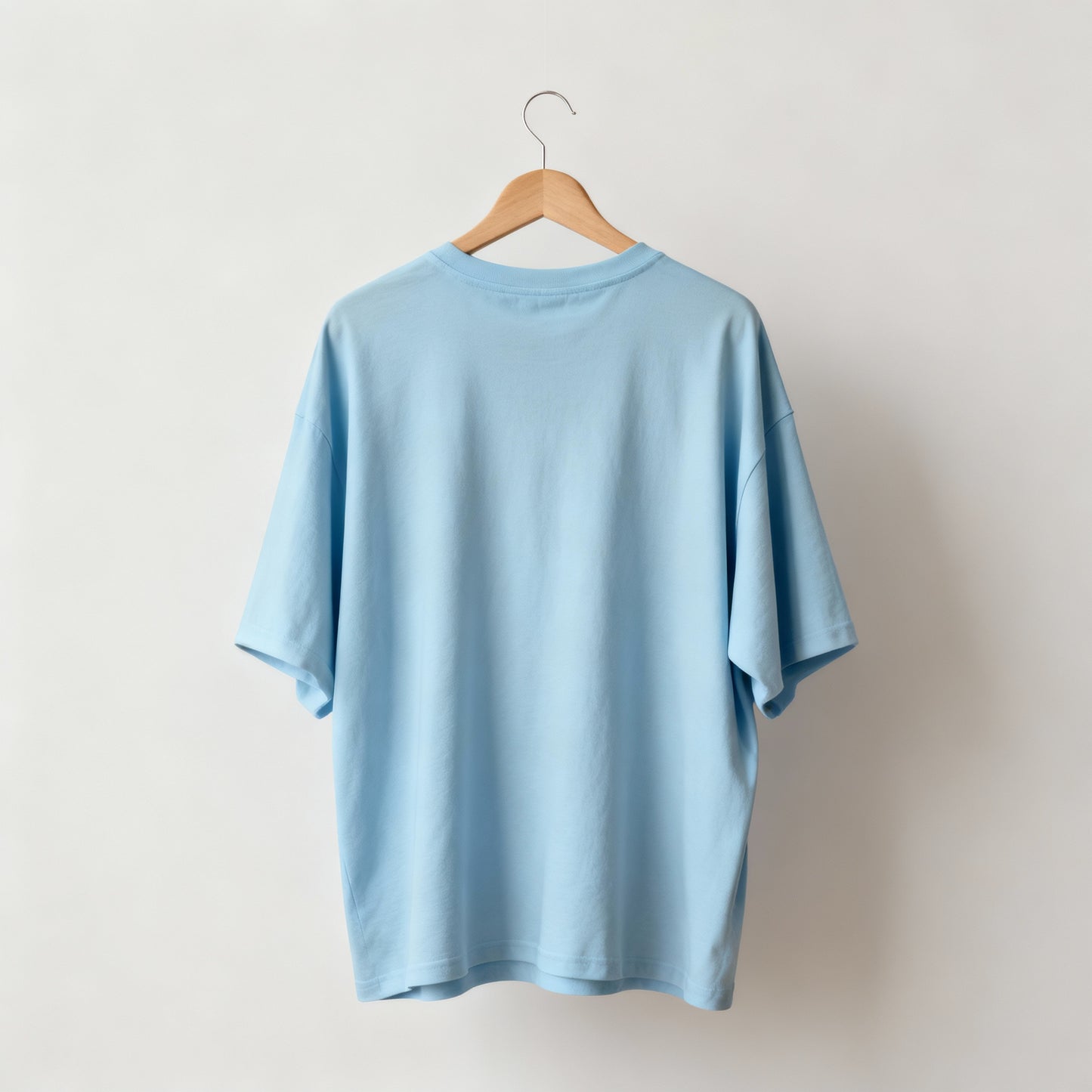 Shadowpaw Pastel Blue Oversized Minimalist Tee