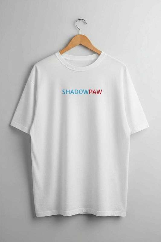 Shadowpaw Geometric Paw Oversized T-shirt