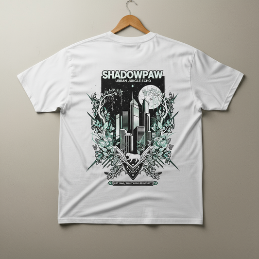 Shadowpaw Urban Jungle Echo Oversized Tee